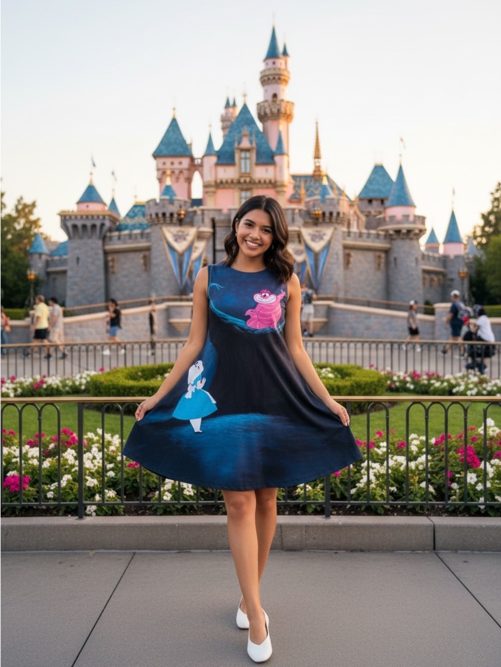 Disney Alice in Wonderland Dress - Picture 3 of 5